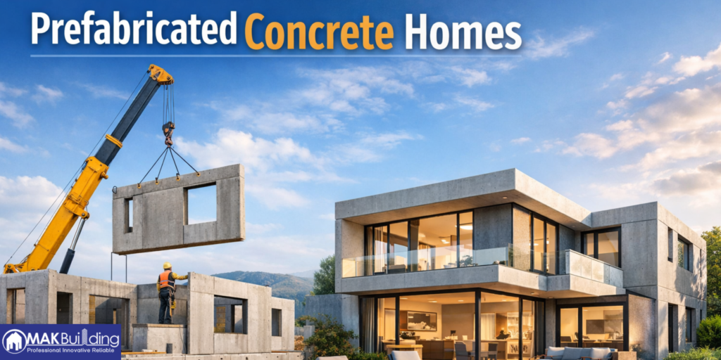 prefabricated concrete homes