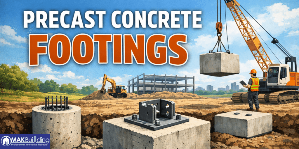 precast concrete footings