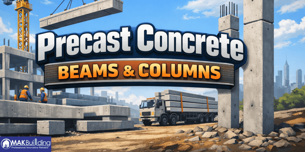 precast concrete beams