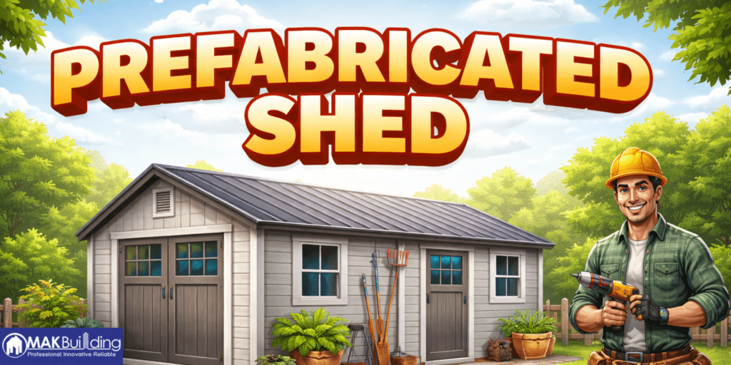 prefab shed