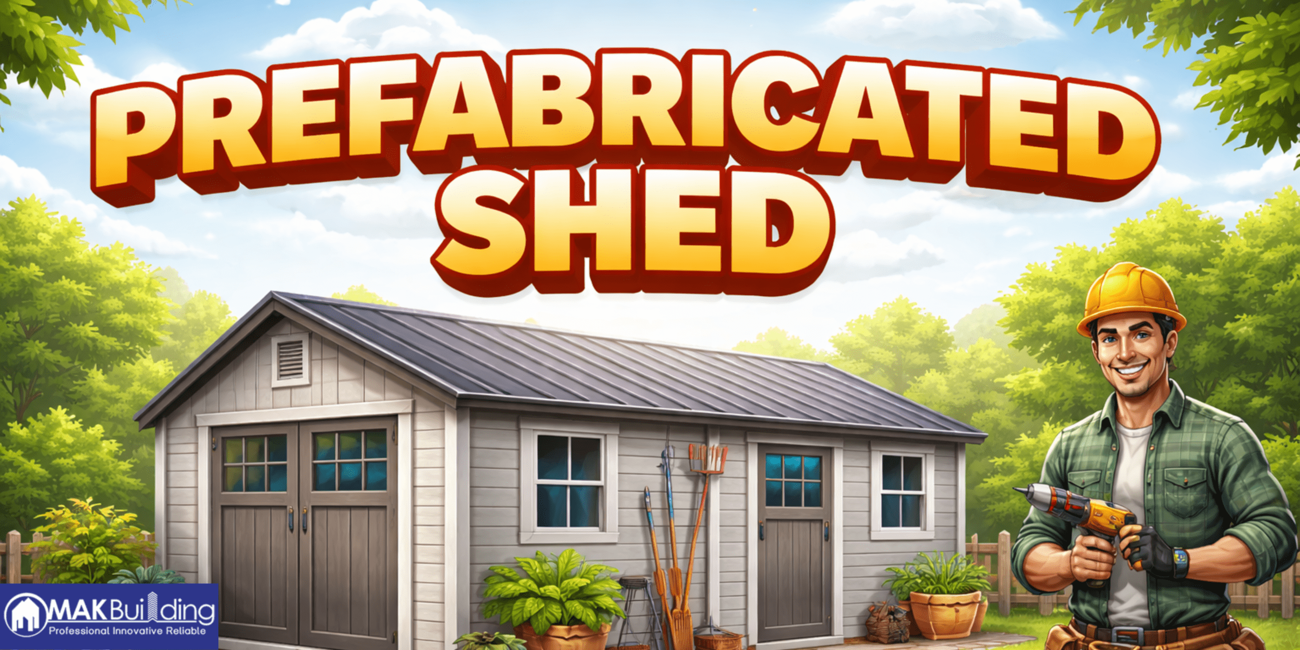 prefab shed