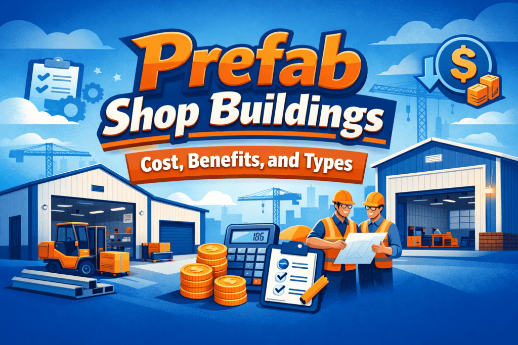 Prefab Shop Buildings Cost, Benefits, and Types