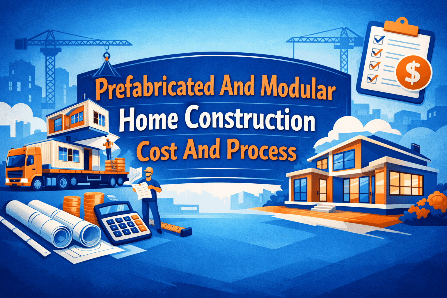 Prefabricated And Modular Home Construction Cost And Process