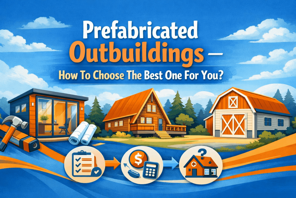 Prefabricated Outbuildings – How To Choose The Best One For You?