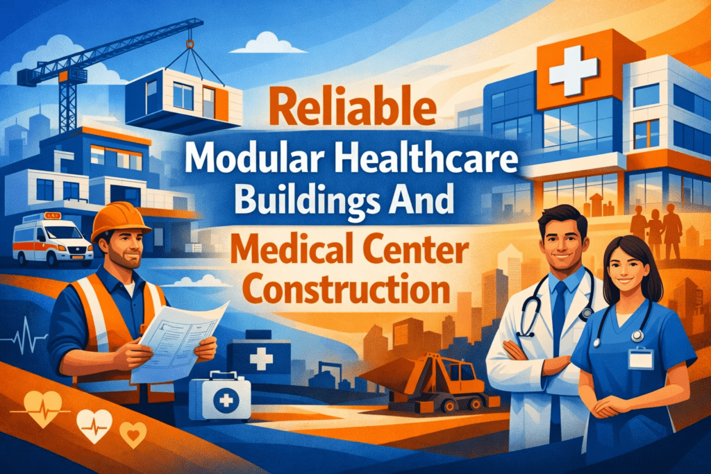 Reliable Modular Healthcare Buildings And Medical Center Construction