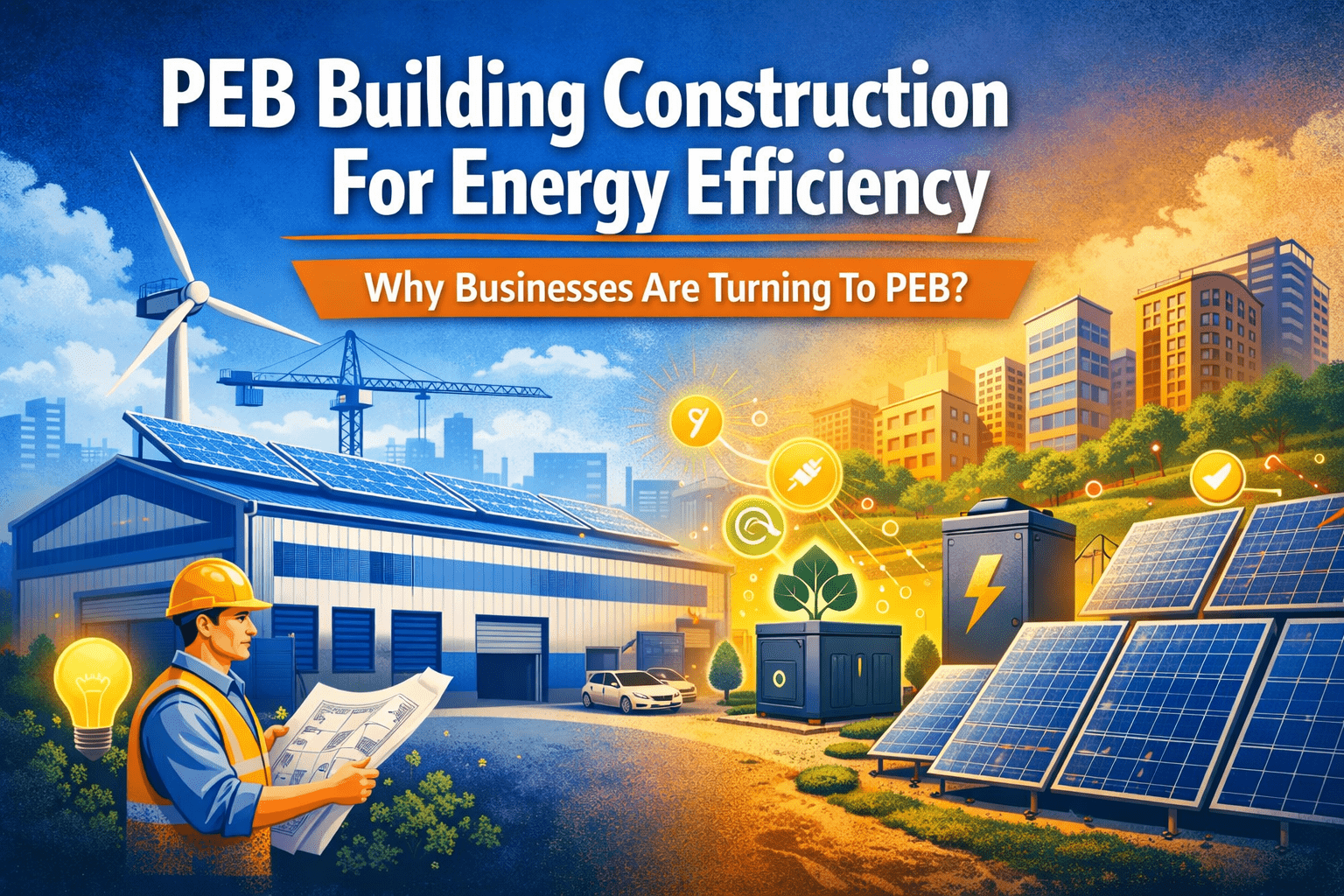 PEB Building Construction For Energy Efficiency – Why Businesses Are Turning To PEB