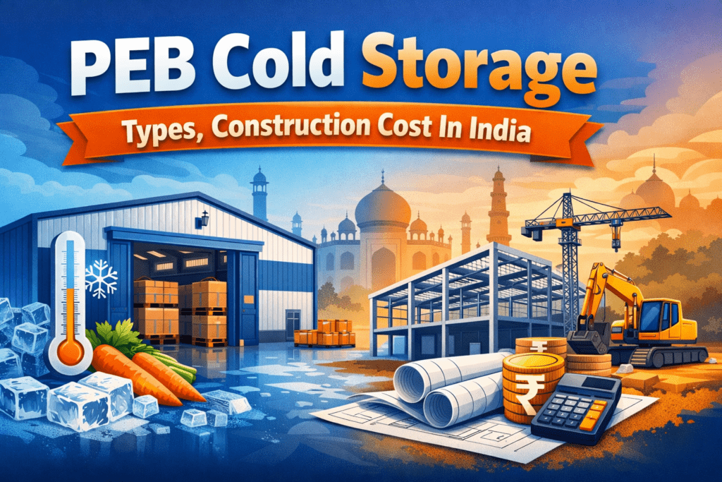 PEB Cold Storage - Types, Construction Cost In India
