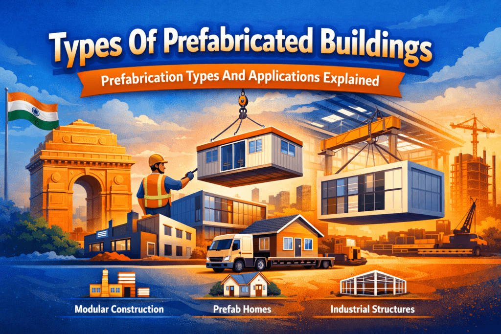 types of prefabricated buildings