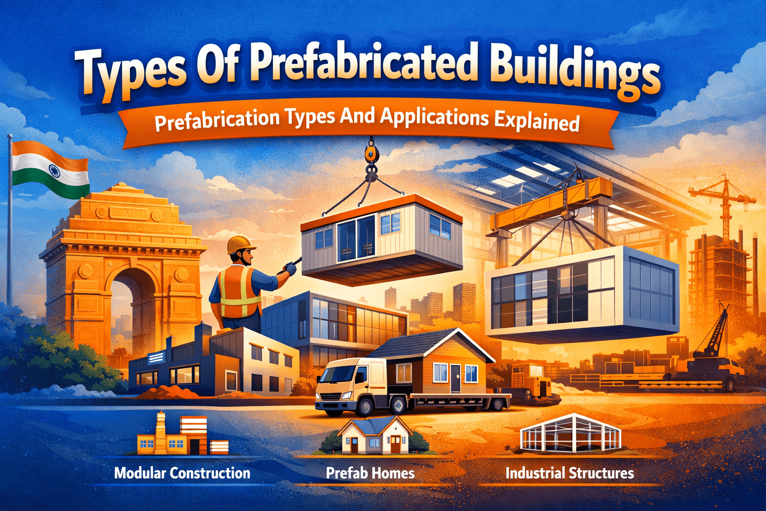 types of prefabricated buildings