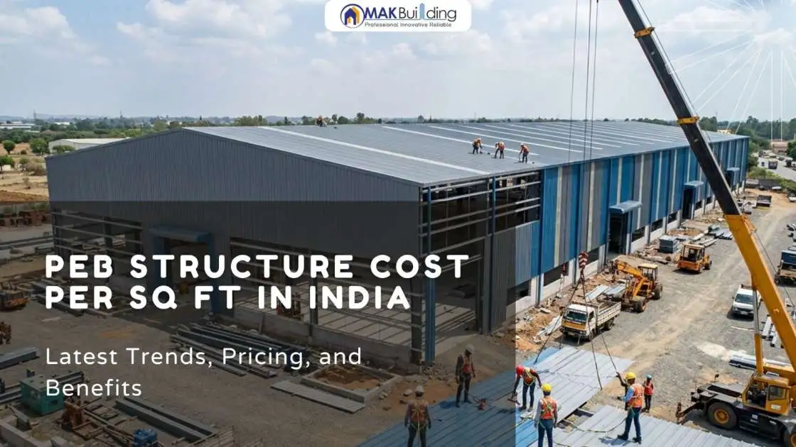 peb structure cost per sq ft