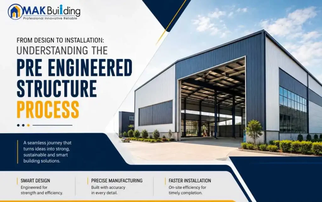 Pre Engineered Structure Process Design to Installation